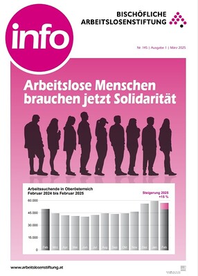 info 145 | März 2025 / Bischöfliche Arbeitslosenstiftung info 145 | März 2025